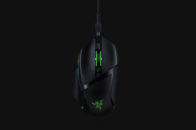 educacion fisica Razer Basilisk Ultimate con base de carga un color 222R35 ratones