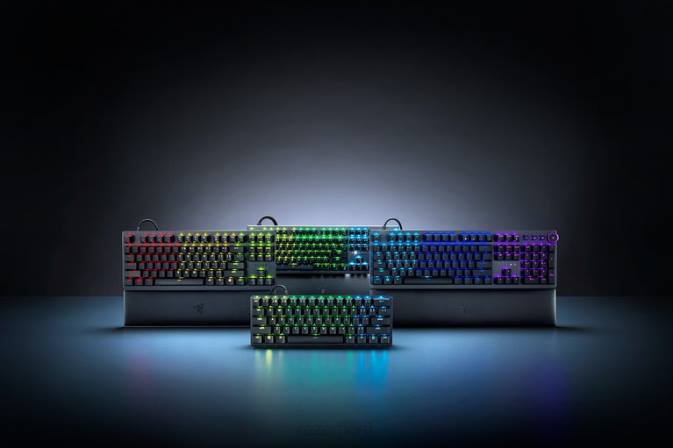 educacion fisica Razer Huntsman mini analógico - nosotros un color 222R73 teclado