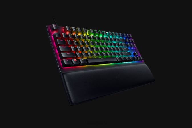 educacion fisica Razer Huntsman v2 tenkeyless - interruptor óptico con clic - EE UU negro 222R71 teclado