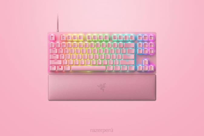 educacion fisica Razer Huntsman v2 tenkeyless - interruptor óptico lineal - EE UU cuarzo 222R70 teclado