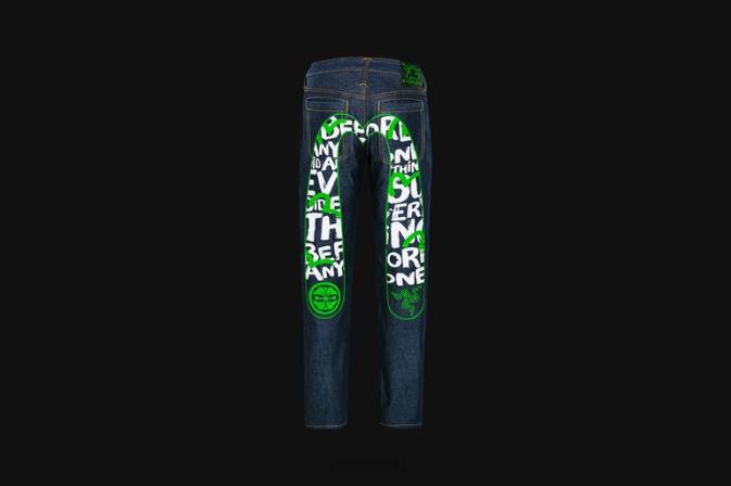 educacion fisica Razer Vaqueros carrot-fit con bordado y estampado daicock de evisu 2017 un color 222R192 vestir