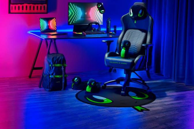 educacion fisica Razer alfombra de suelo sneki snek un color 222R142 silla de juego
