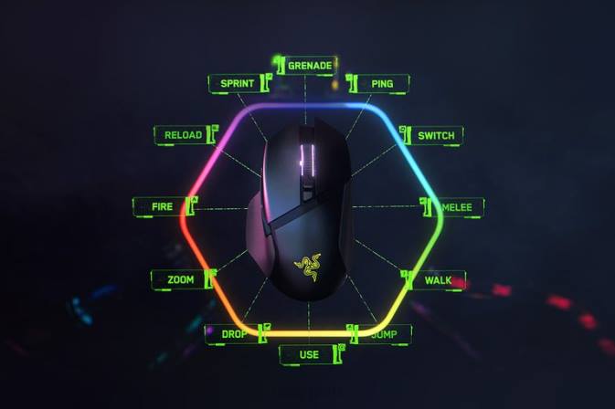 educacion fisica Razer basilisco v3 pro negro 222R31 ratones