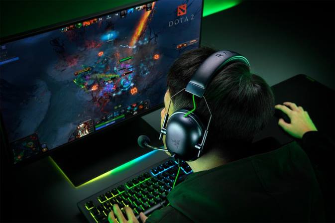 educacion fisica Razer blackshark v2 usb negro 222R89 audio de juegos