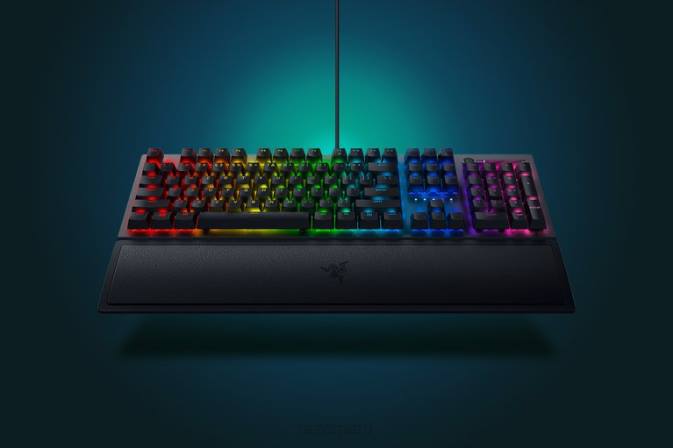 educacion fisica Razer blackwidow v3 - interruptor amarillo - nosotros negro 222R61 teclado
