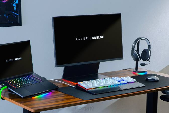 educacion fisica Razer blackwidow v3 - interruptor verde - nosotros - edición roblox blanco 222R59 teclado