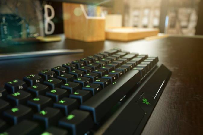 educacion fisica Razer blackwidow v3 mini hyperspeed - interruptor amarillo - nosotros negro 222R63 teclado