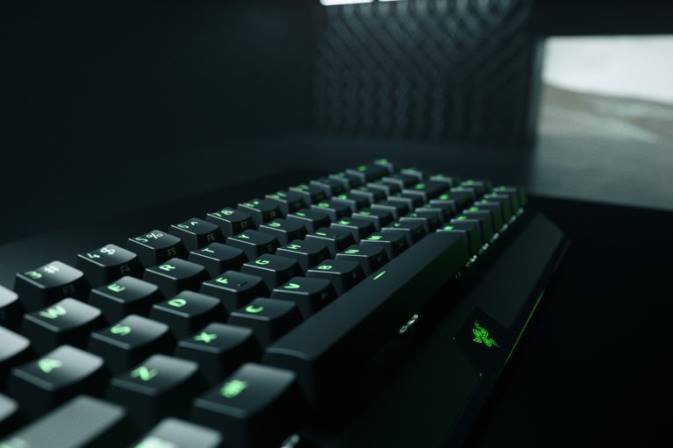 educacion fisica Razer blackwidow v3 mini hyperspeed - interruptor amarillo - nosotros negro 222R63 teclado