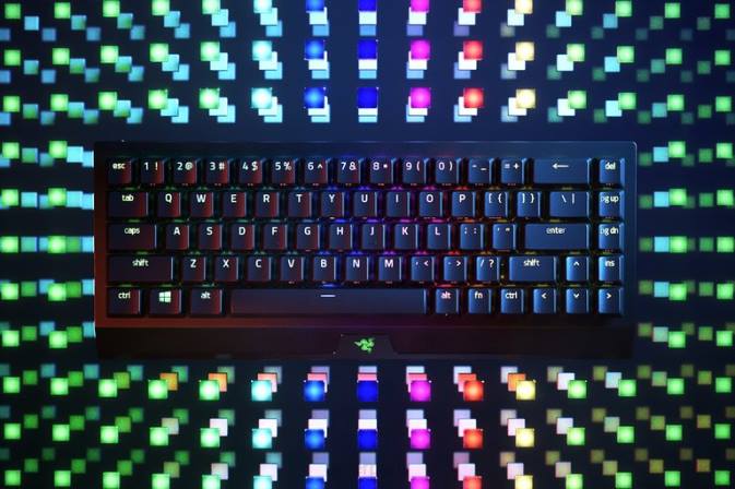 educacion fisica Razer blackwidow v3 mini hyperspeed - interruptor amarillo - nosotros negro 222R63 teclado