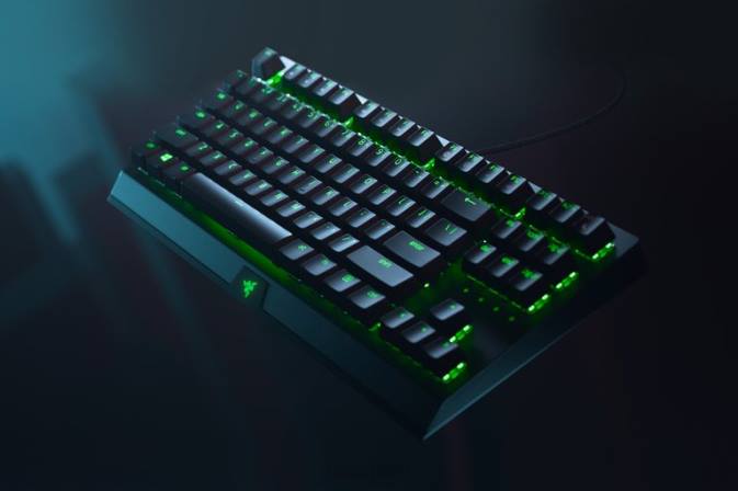 educacion fisica Razer blackwidow v3 tenkeyless - interruptor amarillo - nosotros negro 222R62 teclado