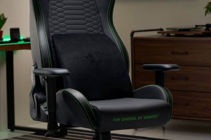 educacion fisica Razer cojín lumbar un color 222R146 silla de juego
