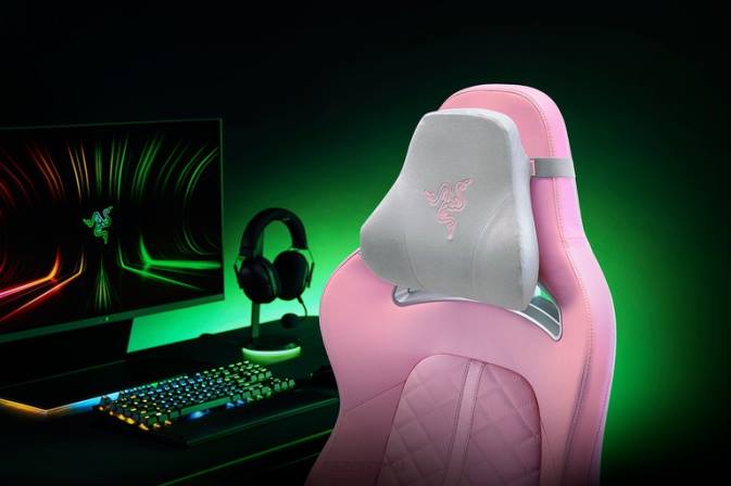 educacion fisica Razer cojín para la cabeza cuarzo 222R143 silla de juego