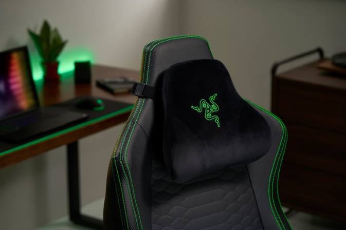 educacion fisica Razer cojín para la cabeza negro 222R145 silla de juego