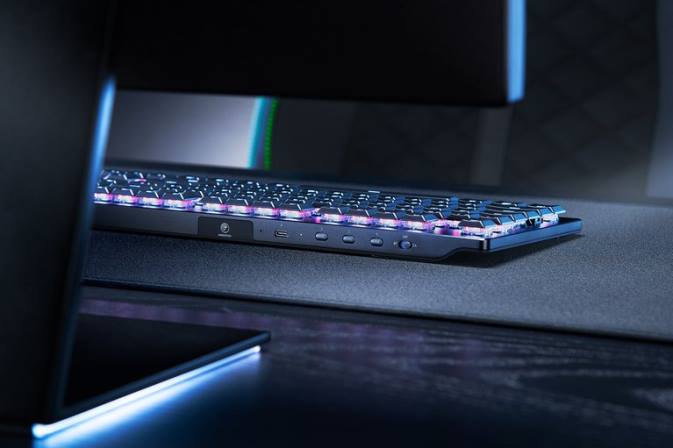 educacion fisica Razer deathstalker v2 pro tenkeyless - interruptor óptico con clic - nosotros negro 222R66 teclado
