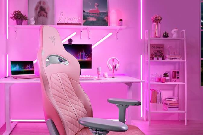 educacion fisica Razer enki cuarzo 222R133 silla de juego