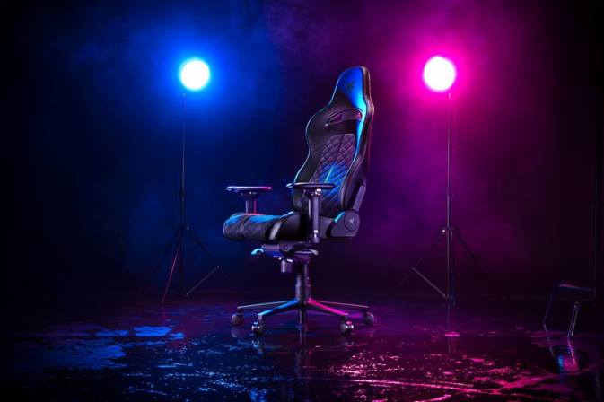 educacion fisica Razer enki negro 222R132 silla de juego
