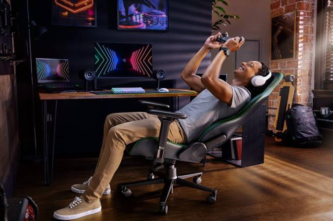 educacion fisica Razer enki verde 222R131 silla de juego