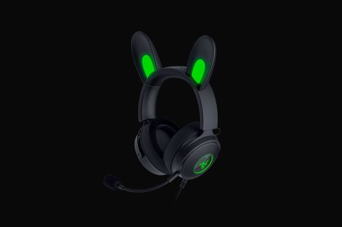 educacion fisica Razer gatito kraken v2 pro negro 222R103 creación de contenido