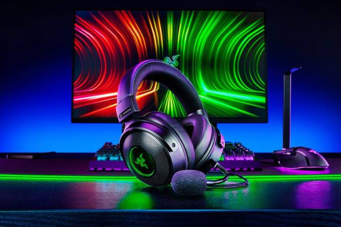 educacion fisica Razer kraken v3 hipersentido un color 222R95 audio de juegos
