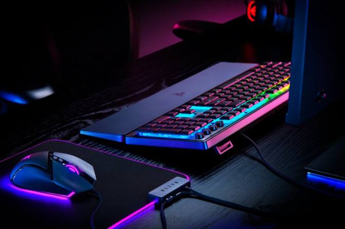 educacion fisica Razer ornata v3 - nosotros un color 222R75 teclado
