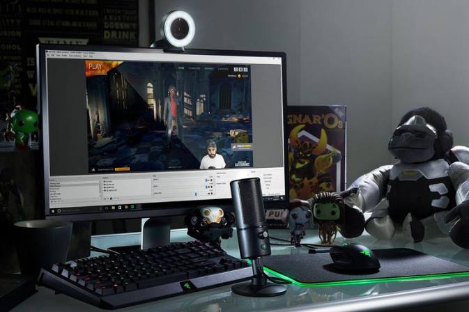 educacion fisica Razer sirena negro 222R112 creación de contenido