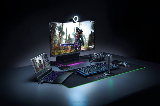 educacion fisica Razer sirena negro 222R112 creación de contenido