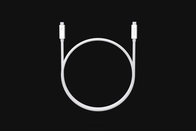 educacion fisica Razer cable rayo 4 blanco 222R22 componente de computadora