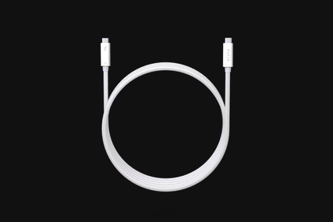 educacion fisica Razer cable rayo 4 blanco 222R24 componente de computadora