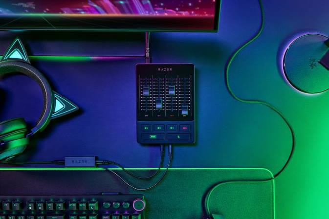 educacion fisica Razer mezclador de audio un color 222R117 creación de contenido