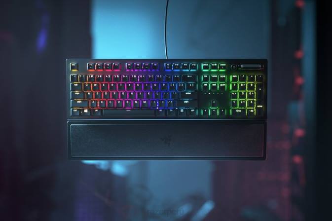 educacion fisica Razer blackwidow v3 - interruptor amarillo - nosotros negro 222R61 teclado