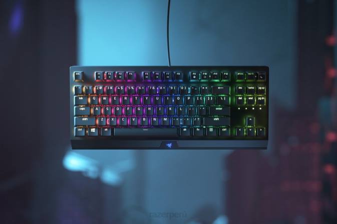 educacion fisica Razer blackwidow v3 tenkeyless - interruptor amarillo - nosotros negro 222R62 teclado