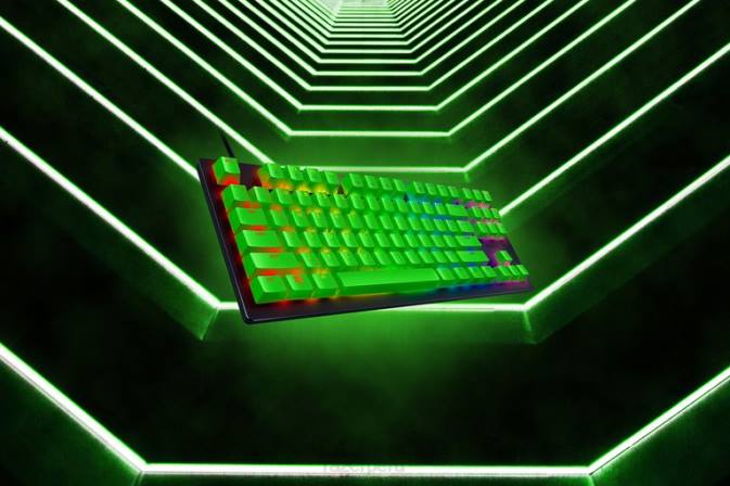 educacion fisica Razer edición del torneo Huntsman - nosotros verde 222R74 teclado