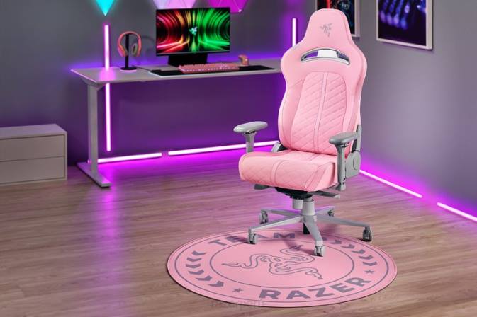 educacion fisica Razer alfombra del piso del equipo cuarzo 222R141 silla de juego