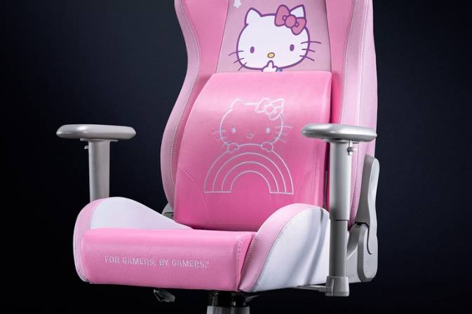 educacion fisica Razer cojín lumbar - edición hello kitty y amigos un color 222R129 silla de juego