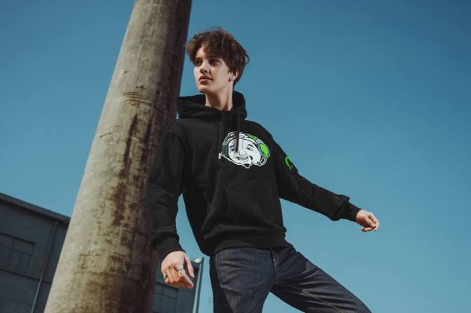 educacion fisica Razer sudadera con capucha de evisu godhead un color 222R193 vestir